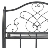 Safavieh Amaris Wrought Iron  4 Tier Outdoor Bakers Rack Black PAT5014E