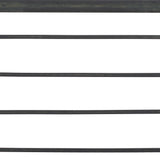 Safavieh Amaris Wrought Iron  4 Tier Outdoor Bakers Rack Black PAT5014E