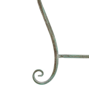 Safavieh ABIA Tree Bench - Elegant Wrought-Iron Scrollwork for Timeless Outdoor Charm and Relaxation Space Antique Dark Green / - PAT5018D