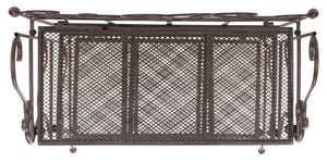 Safavieh TORUS 3-TIER SHELF - Elegant Iron Display Stand with Scrollwork for Plants and Outdoor Decor Storage Unearthed Rust / - PAT5022B