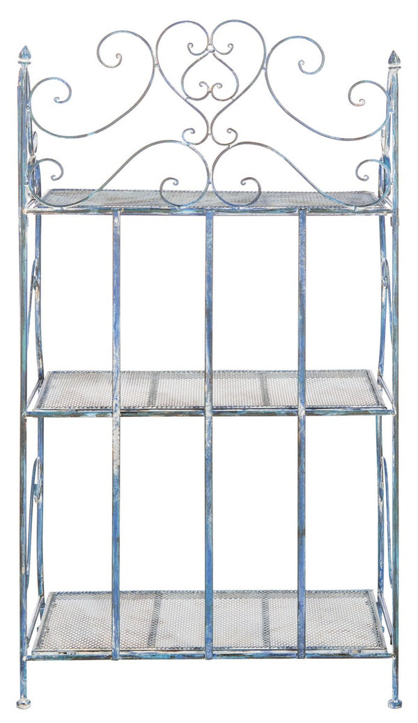 Safavieh Torus 3 Tier Shelf Antique Blue PAT5022C