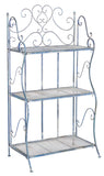 Safavieh Torus 3 Tier Shelf Antique Blue PAT5022C