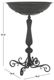 Safavieh Orian Bird Bath Black PAT5023E