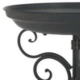 Safavieh Ashlan Bird Bath Black PAT5024E