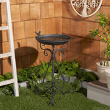 Safavieh Ashlan Bird Bath Black PAT5024E