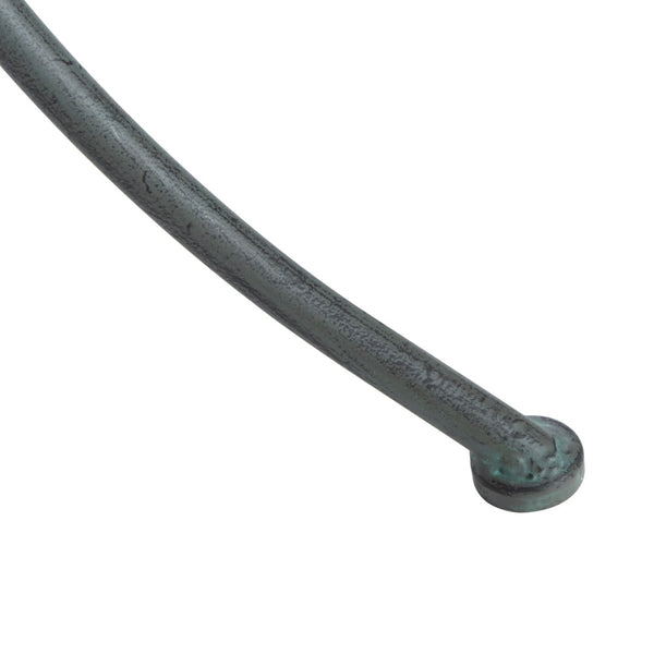Safavieh KENSI Elegant Bird Bath with Curved Iron Design - Timeless Garden Accent for Outdoor Spaces Antique Grey / - PAT5025B
