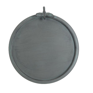 Safavieh KENSI Elegant Bird Bath with Curved Iron Design - Timeless Garden Accent for Outdoor Spaces Antique Grey / - PAT5025B
