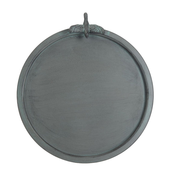 Safavieh KENSI Elegant Bird Bath with Curved Iron Design - Timeless Garden Accent for Outdoor Spaces Antique Grey / - PAT5025B