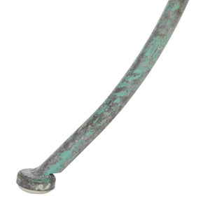 Safavieh KENSI Elegant Bird Bath with Curved Iron Design - Timeless Garden Accent for Outdoor Spaces Antique Dark Green / - PAT5025D
