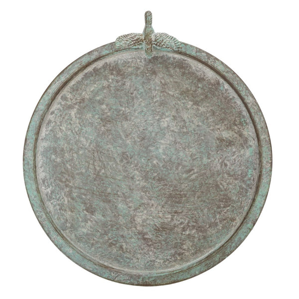 Safavieh KENSI Elegant Bird Bath with Curved Iron Design - Timeless Garden Accent for Outdoor Spaces Antique Dark Green / - PAT5025D