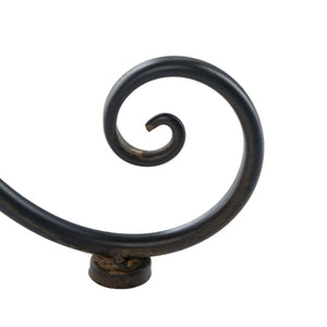 Safavieh HENDRICK Planters - Timeless French Provencal Design for Elegant Outdoor Spaces and Gardens Black Rust / - PAT5026B