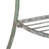 Safavieh Genson Half Moon Console XII23 Antique Green Iron PAT5027D