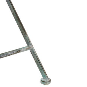 Safavieh Semly 3 Piece s Bistro Setting XII23 Antique Green Wrought Iron  PAT5028D