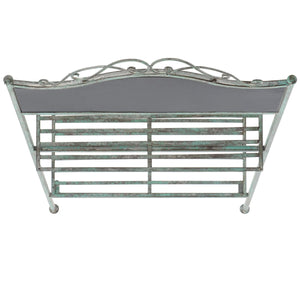 Safavieh Natum Plant Stand XII23 Antique Green Iron PAT5029D