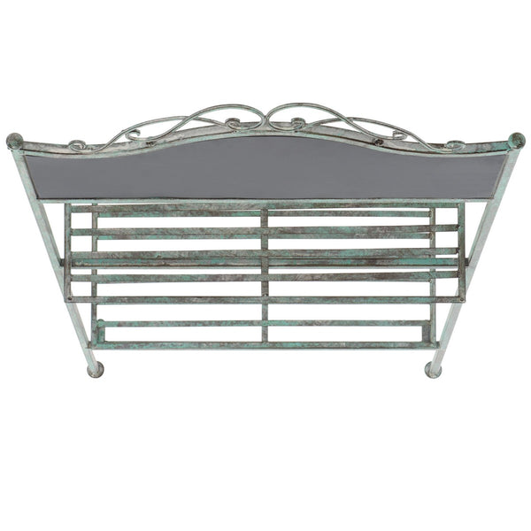 Safavieh Natum Plant Stand XII23 Antique Green Iron PAT5029D