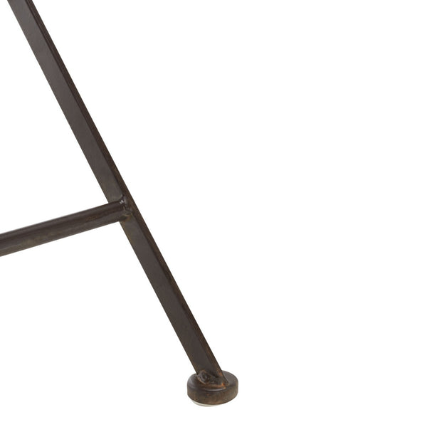 Safavieh Adriel 3 Piece Bistro Set XII23 Rustic Brown Iron PAT5031B