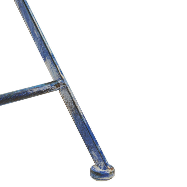 Safavieh Adriel 3 Piece Bistro Set XII23 Mossy Blue Iron PAT5031C