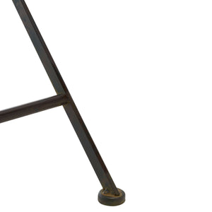 Safavieh Adriel 3 Piece Bistro Set XII23 Anitique Black Iron PAT5031E