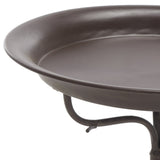 Safavieh Nigel Bird Bath XII23 Rustic Brown Iron PAT5032B