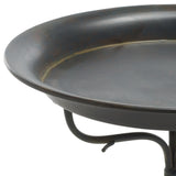 Safavieh Nigel Bird Bath XII23 Anitique Black Iron PAT5032E