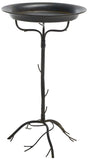 Safavieh Nigel Bird Bath XII23 Anitique Black Iron PAT5032E