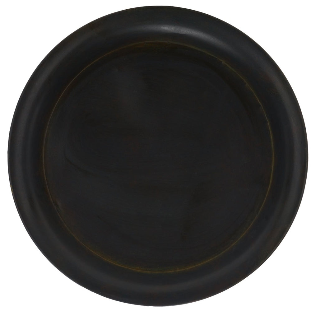 Safavieh NIGEL Bird Bath - Elegant Iron Sculpture for Gardens, Attract Birds and Enhance Outdoor Spaces Black Rust / - PAT5032E