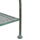 Safavieh Tyrique 4 Tier Shelf Unit XII23 Antique Green Iron PAT5033D