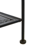 Safavieh Tyrique 4 Tier Shelf Unit XII23 Anitique Black Iron PAT5033E