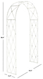 Safavieh Atticus Archway XII23 Antique White Iron PAT5035A