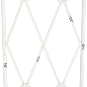 Safavieh ATTICUS Archway - Elegant Iron Garden Entrance with Classic Latticework for Climbing Plants & Vines Antique White PAT5035A