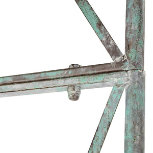 Safavieh ATTICUS Archway - Elegant Iron Garden Entrance with Classic Latticework for Climbing Plants & Vines Antique Dark Green / - PAT5035D