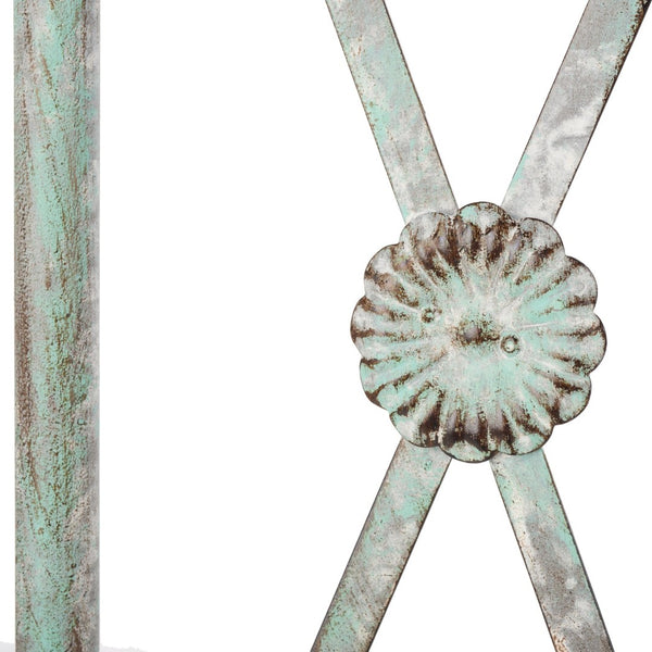Safavieh ATTICUS Archway - Elegant Iron Garden Entrance with Classic Latticework for Climbing Plants & Vines Antique Dark Green / - PAT5035D