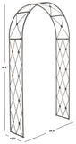 Safavieh Atticus Archway XII23 Anitique Black Iron PAT5035E