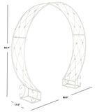 Safavieh Mizell Moon Gateway XII23 Antique White Iron PAT5036A