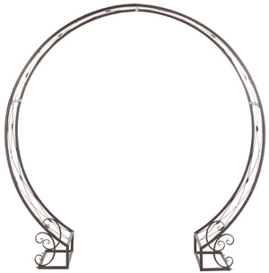 Safavieh Mizell Moon Gateway XII23 Rustic Brown Iron PAT5036B