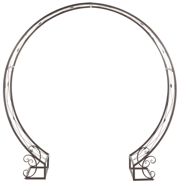 Safavieh Mizell Moon Gateway XII23 Rustic Brown Iron PAT5036B