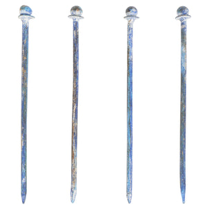 Safavieh Mizell Moon Gateway XII23 Mossy Blue Iron PAT5036C