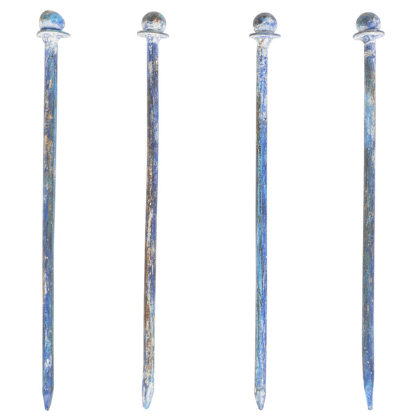 Safavieh Mizell Moon Gateway XII23 Mossy Blue Iron PAT5036C