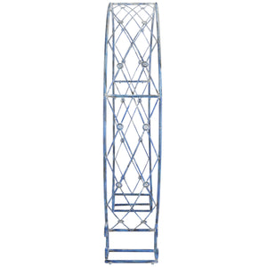 Safavieh Mizell Moon Gateway XII23 Mossy Blue Iron PAT5036C