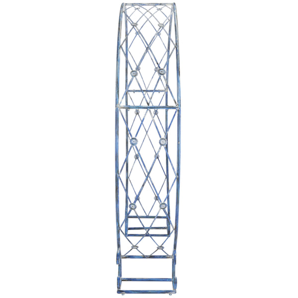 Safavieh Mizell Moon Gateway XII23 Mossy Blue Iron PAT5036C