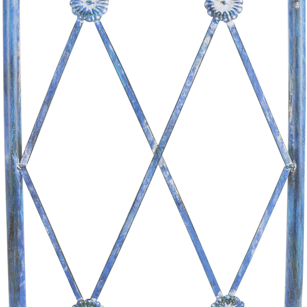 Safavieh Mizell Moon Gateway XII23 Mossy Blue Iron PAT5036C