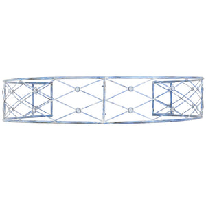 Safavieh Mizell Moon Gateway XII23 Mossy Blue Iron PAT5036C