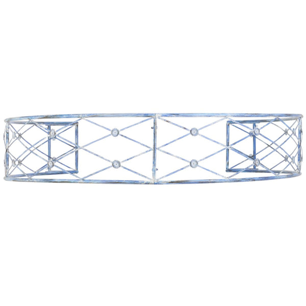 Safavieh Mizell Moon Gateway XII23 Mossy Blue Iron PAT5036C