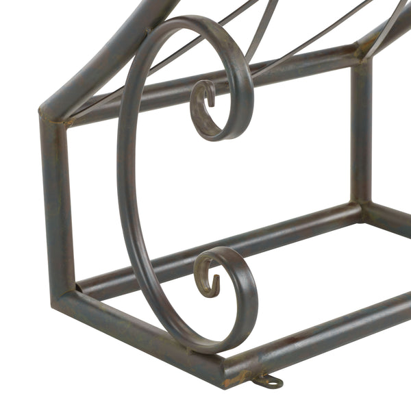 Safavieh Mizell Moon Gateway XII23 Anitique Black Iron PAT5036E