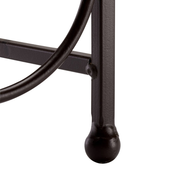 Safavieh FLOYD 4 Wine Bottle Holder - Modern Industrial Design, Stylish Storage for Wine Bottles & Decor Brown PAT5041B