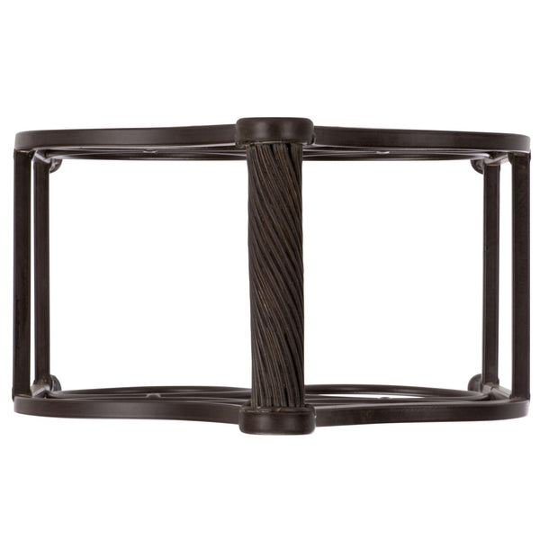 Safavieh FLOYD 4 Wine Bottle Holder - Modern Industrial Design, Stylish Storage for Wine Bottles & Decor Brown PAT5041B
