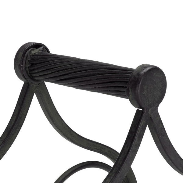 Safavieh FLOYD 4 Wine Bottle Holder - Modern Industrial Design, Stylish Storage for Wine Bottles & Decor Black PAT5041E