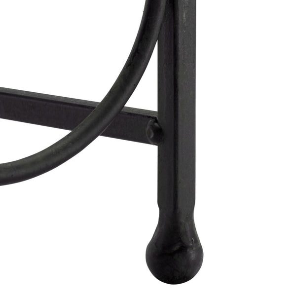 Safavieh FLOYD 4 Wine Bottle Holder - Modern Industrial Design, Stylish Storage for Wine Bottles & Decor Black PAT5041E