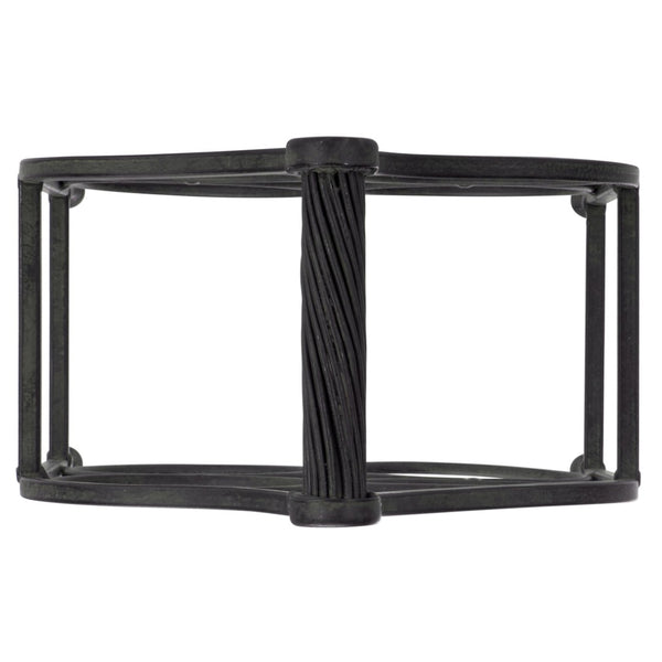Safavieh FLOYD 4 Wine Bottle Holder - Modern Industrial Design, Stylish Storage for Wine Bottles & Decor Black PAT5041E