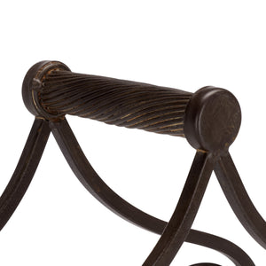 Safavieh Floyd Elegant Wine Bottle Holder - Durable Metal Design For Sophisticated Outdoor Spaces And Decor Brown 100% Iron Pat5042b